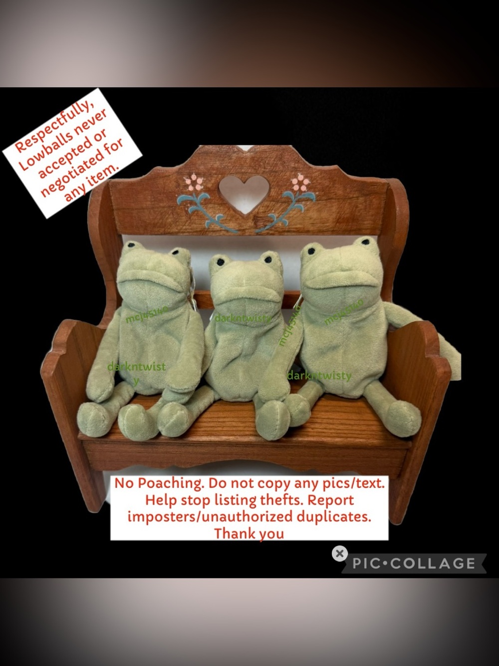 1 SINGULAR BNWT FERGUS FROG BAG CHARM ONLINE EXCLUSIVE AUTH RECEIPT AVAILABLE